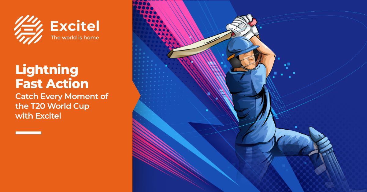 Stay Connected to the T20 World Cup Action &#8211; Excitel&#8217;s Top Broadband Plans for Sports Fans