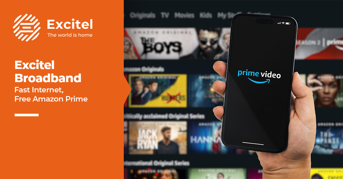 Why Choose Excitel Broadband Amazon Prime and Unmatched Speed?