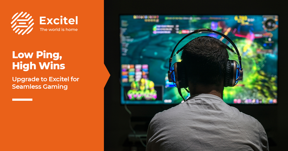 Gaming Without Lag: How Excitel Broadband Supports Your Online Gaming Needs