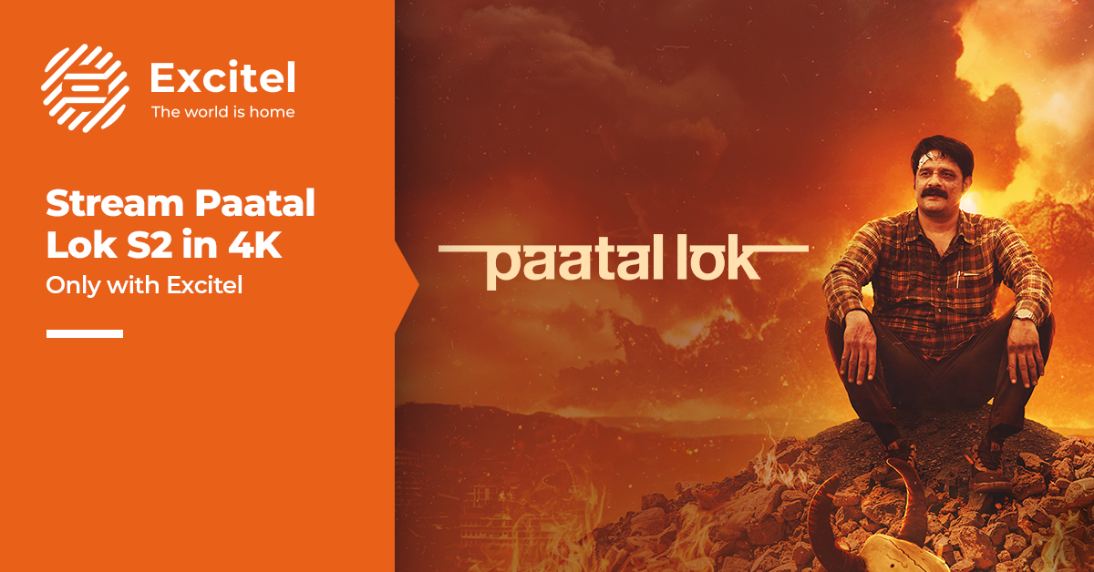 Watch Paatal Lok Season 2 on Amazon Prime with Excitel Broadband